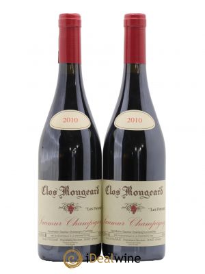 Saumur-Champigny Les Poyeux Clos Rougeard  2010 - Lot of 2 Bottles