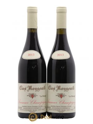 Saumur-Champigny Le Bourg Clos Rougeard  2013 - Lot of 2 Bottles