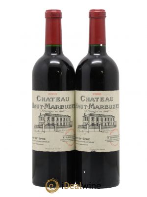 Château Haut Marbuzet  2000 - Lot of 2 Bottles