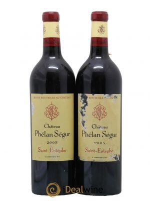 Château Phélan Ségur 2005 - Lot de 2 Bottles