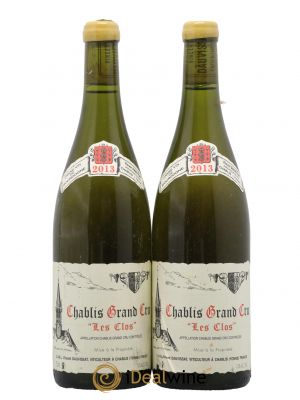Chablis Grand Cru Les Clos Vincent Dauvissat (Domaine) 2013 - Lot de 2 Bottles