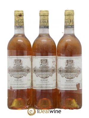 Château Coutet 1er Grand Cru Classé 1988 - Lot de 3 Bottles