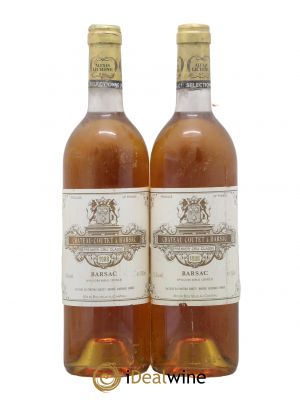 Château Coutet 1er Grand Cru Classé 1988 - Lot de 2 Bottles