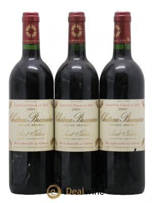 Château Branaire Ducru 4ème Grand Cru Classé  2001 - Lot of 3 Bottles