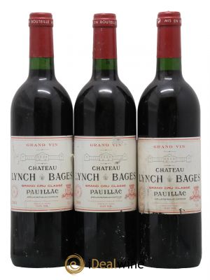 Château Lynch Bages 5ème Grand Cru Classé 2001 - Lot de 3 Bouteilles