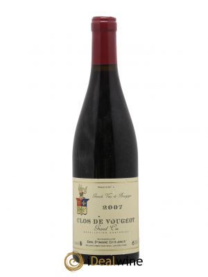Clos de Vougeot Grand Cru Castagnier (Domaine)  2007 - Lot of 1 Bottle