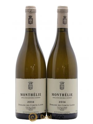 Monthélie Comtes Lafon (Domaine des)  2016 - Lot of 2 Bottles