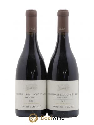 Chambolle-Musigny 1er Cru Les Noirots Arlaud 2012 - Lot de 2 Bottles