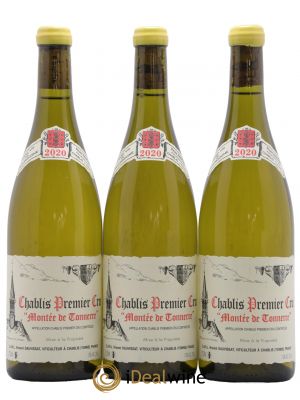 Chablis 1er Cru Montée de Tonnerre Vincent Dauvissat (Domaine)  2020 - Lot of 3 Bottles