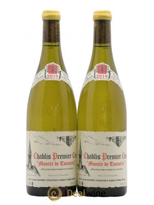 Chablis 1er Cru Montée de Tonnerre Vincent Dauvissat (Domaine)  2019 - Lot of 2 Bottles