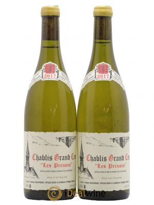 Chablis Grand Cru Les Preuses Vincent Dauvissat (Domaine) 2017 - Lot de 2 Bottles