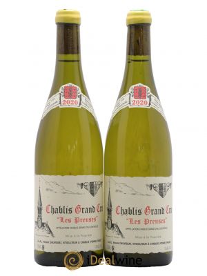 Chablis Grand Cru Les Preuses Vincent Dauvissat (Domaine) 2020 - Lot de 2 Bottles