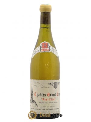 Chablis Grand Cru Les Clos Vincent Dauvissat (Domaine) 2003 - Lot de 1 Bottle