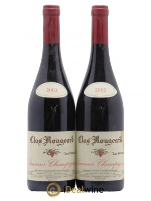 Saumur-Champigny Les Poyeux Clos Rougeard  2002 - Lot of 2 Bottles