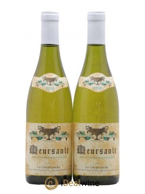 Meursault Coche Dury (Domaine)  2005 - Lot of 2 Bottles