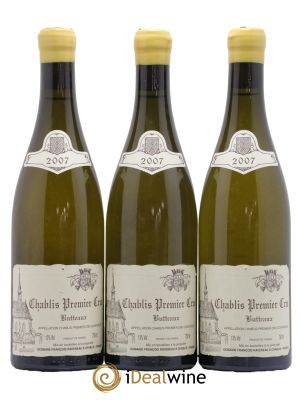 Chablis 1er Cru Butteaux Raveneau (Domaine)  2007 - Lot of 3 Bottles