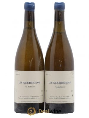 Vin de France Les Nourrissons Stéphane Bernaudeau  2012 - Lot of 2 Bottles