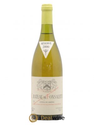 Côtes du Rhône Château de Fonsalette Emmanuel Reynaud  2000 - Lot of 1 Bottle