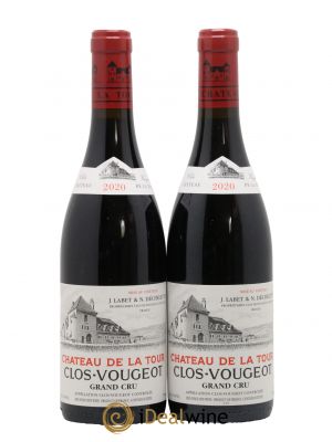 Clos de Vougeot Grand Cru Château de La Tour  2020 - Lot of 2 Bottles