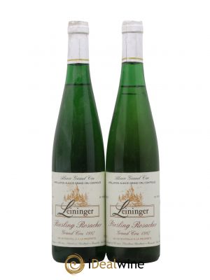Alsace Grand Cru Riesling Rosacker Domaine Leipp-Leininger 1997 - Lot de 2 Bottles