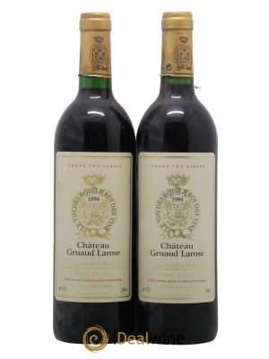 Château Gruaud Larose 2ème Grand Cru Classé 1994 - Lot de 2 Bottles