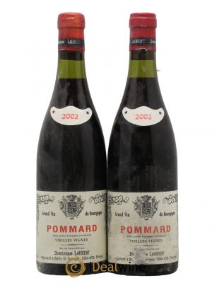 Pommard Vieilles Vignes Dominique Laurent 2002 - Lot de 2 Bottles
