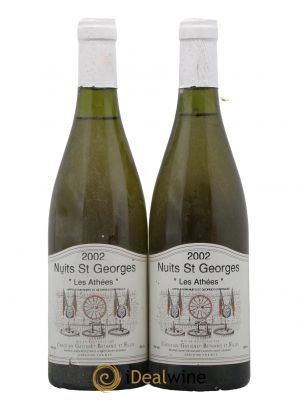 Nuits Saint-Georges Les Athées Domaine Gavignet-Béthanie et Filles 2002 - Lot of 2 Bottles