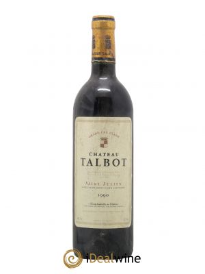 Château Talbot 4ème Grand Cru Classé 1990 - Lot de 1 Bottle