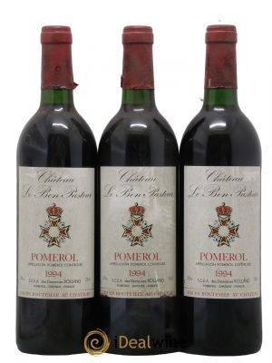 Château le Bon Pasteur  1994 - Lot of 3 Bottles