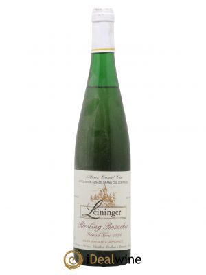 Alsace Grand Cru Riesling Rosacker Domaine Leininger 1996 - Lot de 1 Bottle