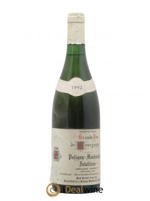 Puligny-Montrachet 1er Cru Folatières Paul Pernot  1992 - Lot of 1 Bottle