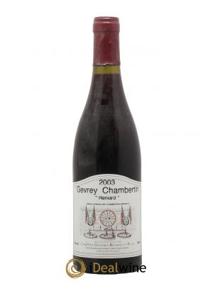 Gevrey-Chambertin Reinard Domaine Gavignet-Béthanie et Filles 2003 - Lot of 1 Bottle