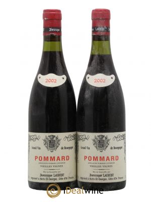 Pommard Vieilles Vignes Dominique Laurent 2002 - Lot de 2 Bouteilles