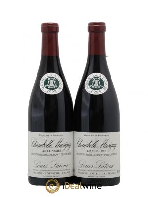 Chambolle-Musigny 1er Cru Les Charmes Louis Latour 2009 - Lot de 2 Bottles
