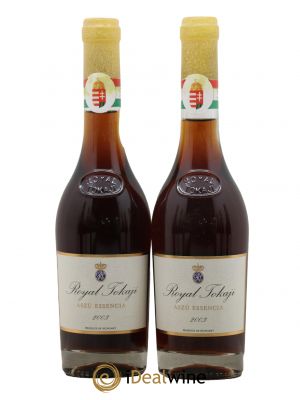 Tokaji Aszu Essencia Royal Tokaji The Royal Tokaji Wine Company 2003 - Lot de 2 Half-bottles