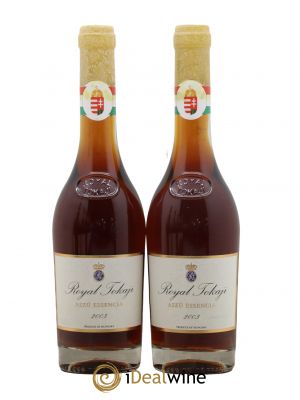 Tokaji Aszu Essencia Royal Tokaji The Royal Tokaji Wine Company 2003 - Lot de 2 Demi-bouteilles