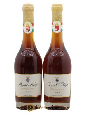 Tokaji Aszu Essencia Royal Tokaji The Royal Tokaji Wine Company 2003 - Lot de 2 Demi-bouteilles