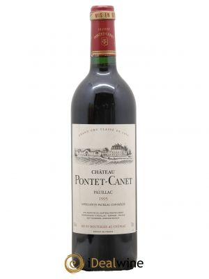 Château Pontet Canet 5ème Grand Cru Classé 1995 - Lot de 1 Bottle