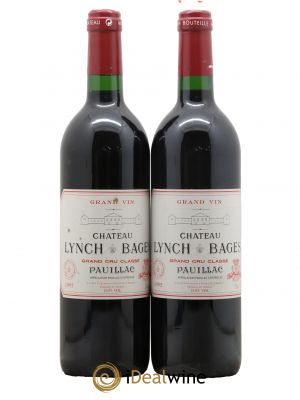 Château Lynch Bages 5ème Grand Cru Classé 1995 - Lot de 2 Bottles