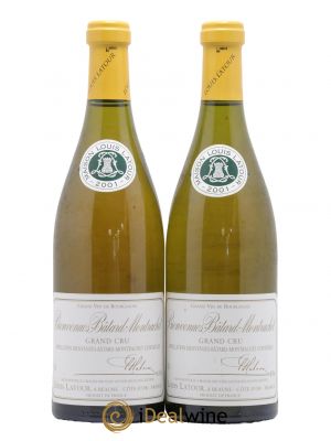 Bienvenues-Bâtard-Montrachet Grand Cru Louis Latour 2001 - Lot de 2 Bottles