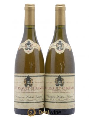 Meursault 1er Cru Charmes Latour Giraud 2002 - Lot de 2 Bottles