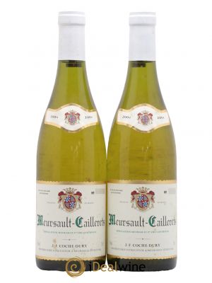 Meursault 1er Cru Caillerets Coche Dury (Domaine)  2004 - Lot of 2 Bottles