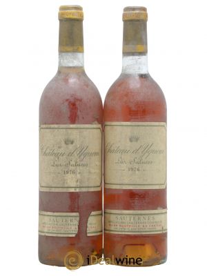 Château d'Yquem 1er Cru Classé Supérieur  1976 - Lot of 2 Bottles