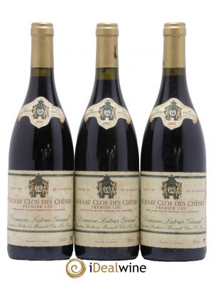 Volnay 1er Cru Clos des Chênes Latour Giraud 2002 - Lot de 3 Bottles