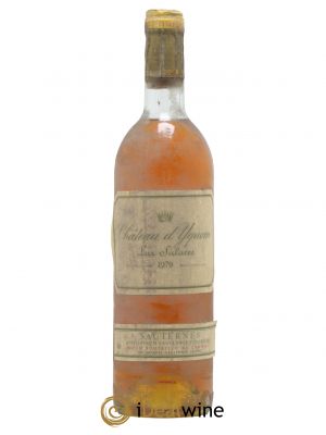 Château d'Yquem 1er Cru Classé Supérieur 1979 - Lot de 1 Bottle