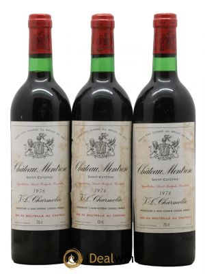 Château Montrose 2ème Grand Cru Classé  1976 - Lot of 3 Bottles