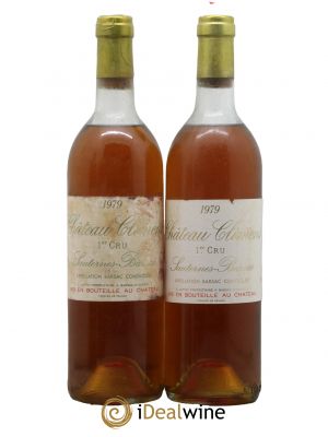 Château Climens 1er Grand Cru Classé 1979 - Lot de 2 Bottles