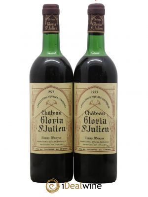 Château Gloria 1975 - Lot de 2 Bottles