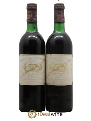 Château Margaux 1er Grand Cru Classé 1977 - Lot de 2 Bottles