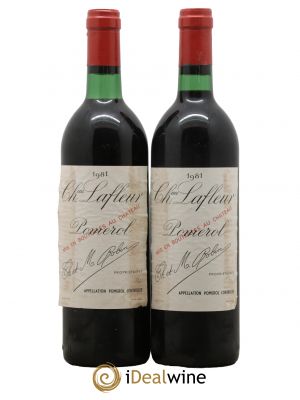 Château Lafleur 1981 - Lot de 2 Bottles